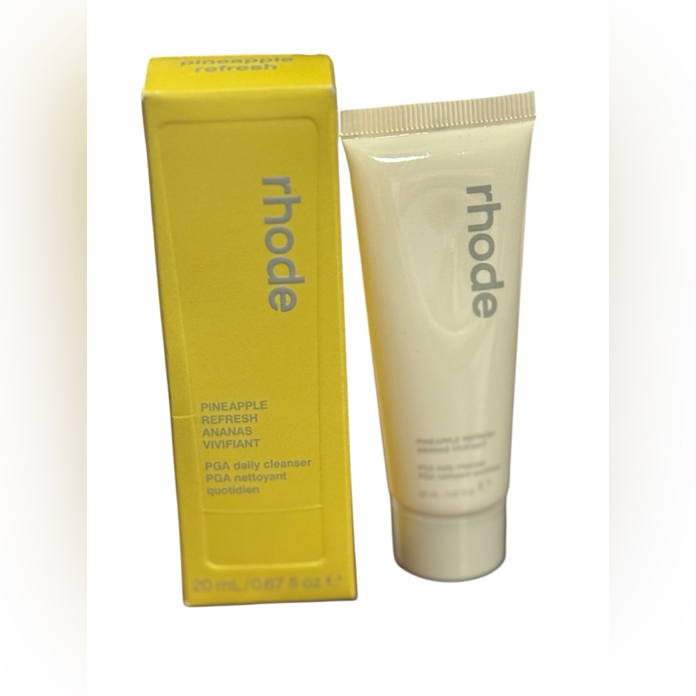 Rhode Pineapple Refresh PGA Daily Cleanser Sealed, New In Box 0.57oz 20ml
